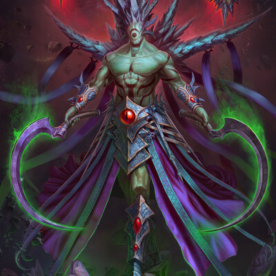 Green god of agony