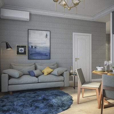  Design of a modest apartment