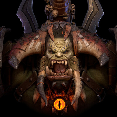 Orc bust