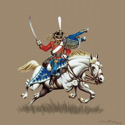  Russian Hussar  1812.
