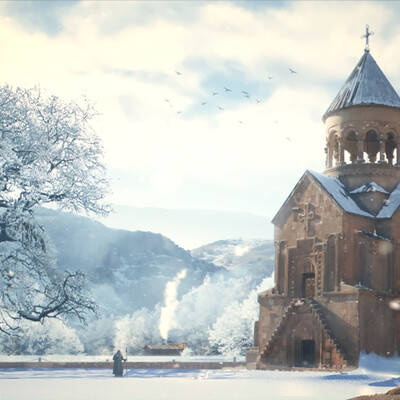 Lonely church