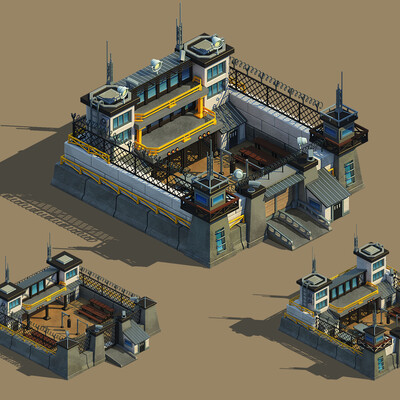 3d model for strategy game