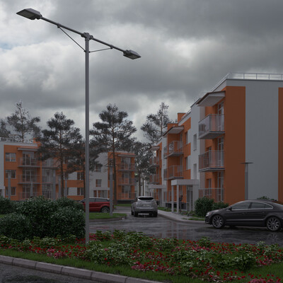 Visualization of a residential group