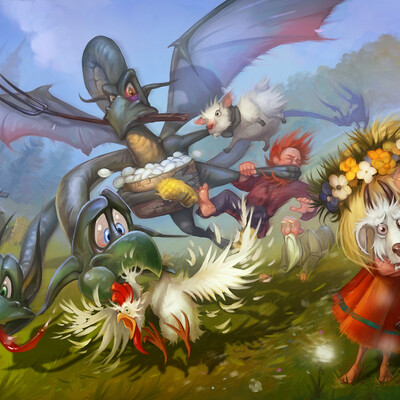 Dragon attack
