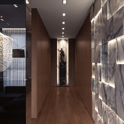 Hallway.Minimalism