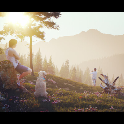 YELLOWSTONE NATIONAL PARK CGI