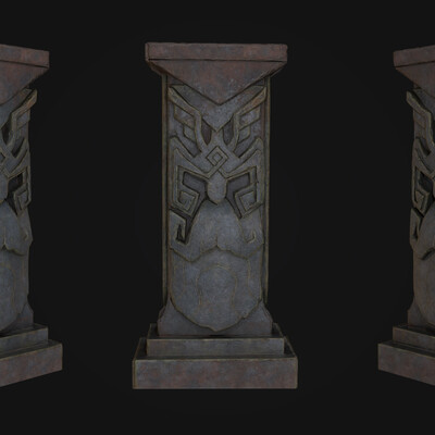 Stone totem