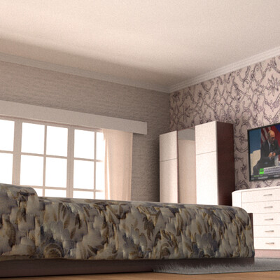 Small bedroom.