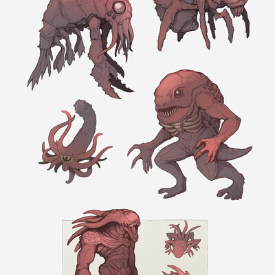 Mobs Concept Art 01