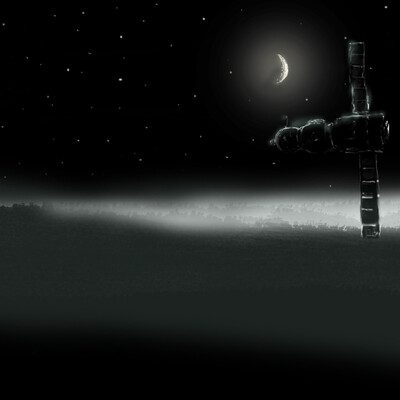 In orbit