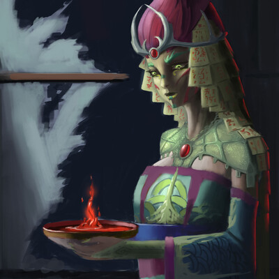 Oriental girl