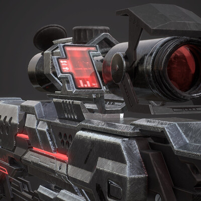 Sci-Fi Sniper rifle