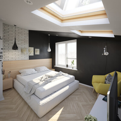 Visualization of bedroom