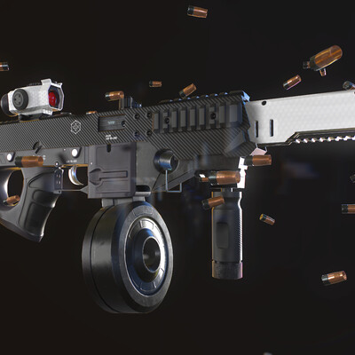 Assault rifle.