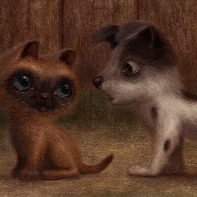 " Котёнок по имени Гав ". 