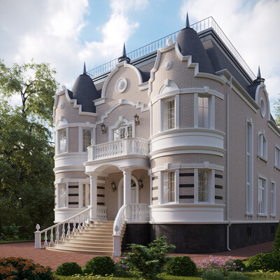 visualization of the facade