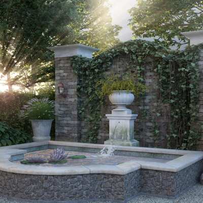 Morning in the garden