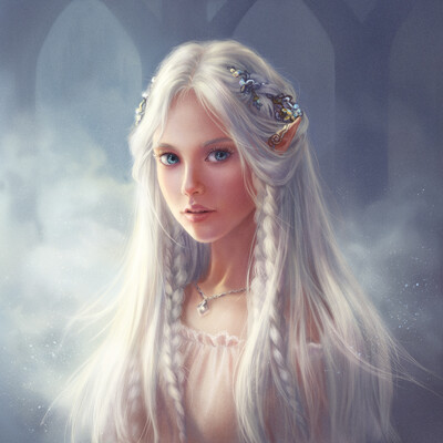 Portrait of fairy 