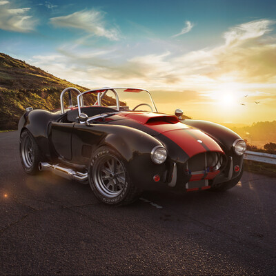 Shelby Cobra final render