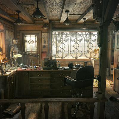 Syberia. Steiner's Workshop