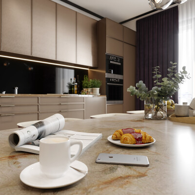 Visualization of an apartment in St. Petersburg