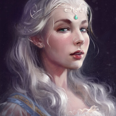 Fantasy self-portrait 