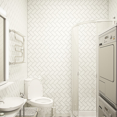 Visualization of the washing room