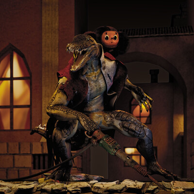 Crocodile Gena and Cheburashka