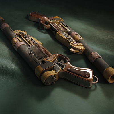 Steampunk Pistols