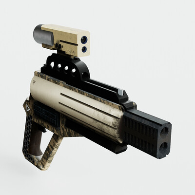 Nuclear pistol