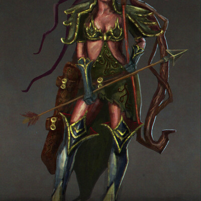Elf the archer