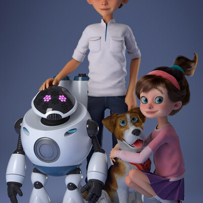 Characters for animation