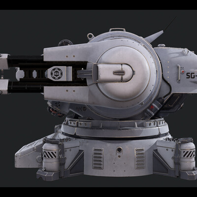 DEsign Sci-Fi Turret