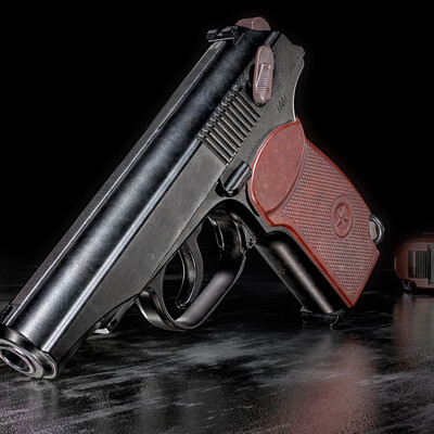PM - Makarov Pistol - GameModel