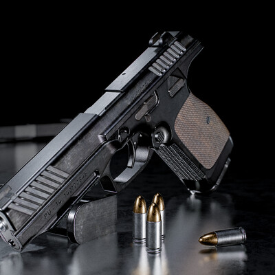 PL-14 Lebedev Pistol - GameModel