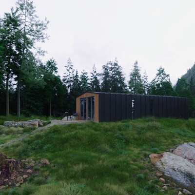 Modular house (Full CGi)
