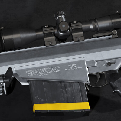 Barrett M107 sniper rifle