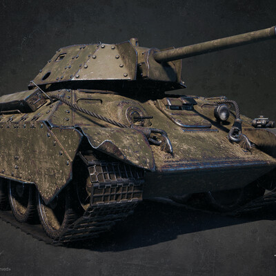 T-34 shielded