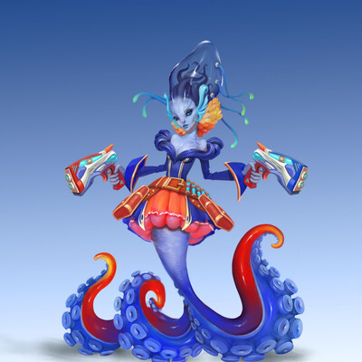 alien girl