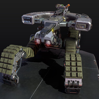 Sci Fi Mech ( game ready )