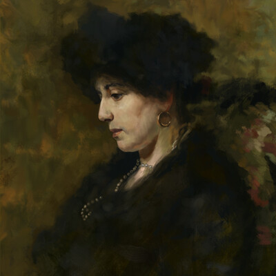 Repin's study