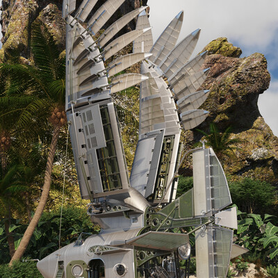 Flying ship