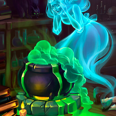 Witch's bad day