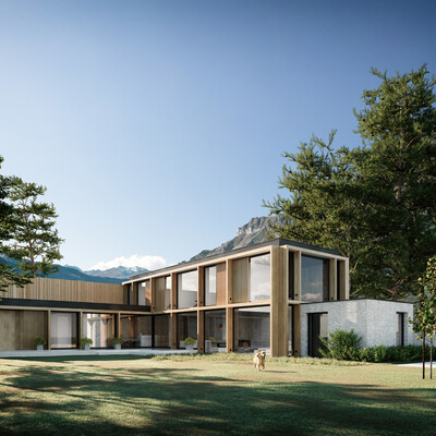 House in the mountains