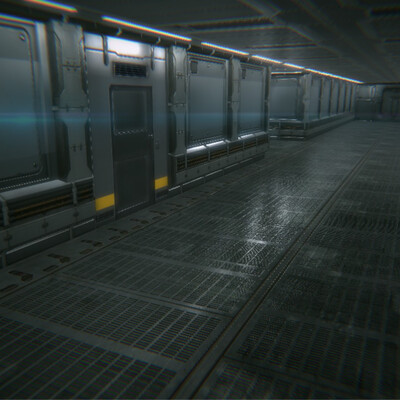 Sci Fi  corridor