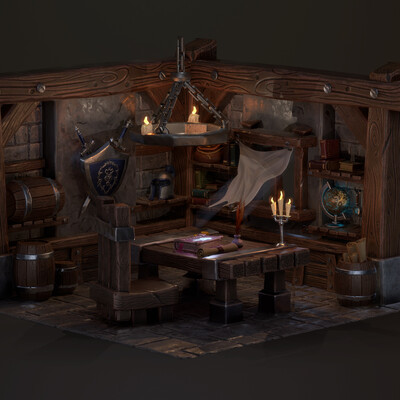 On The Border - Warcraft Fan Art