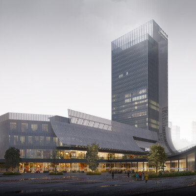 Wuzhou Culture Center. China.