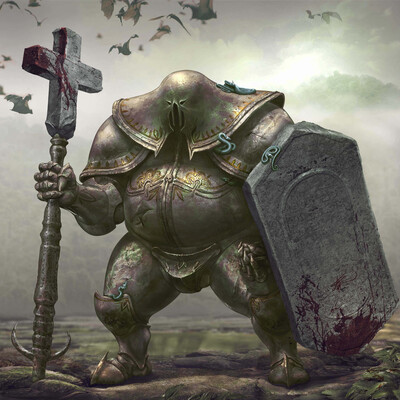 Knight-undertaker of the castle of Deep marshes