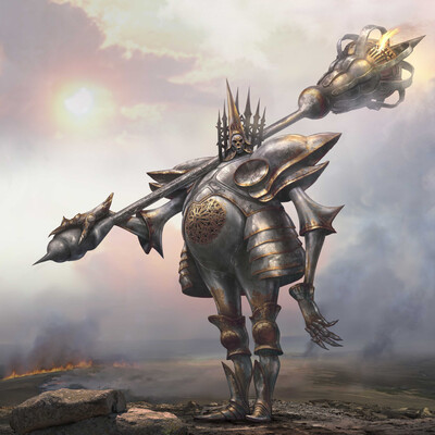 Knight, pastor of the castle of the crimson clouds