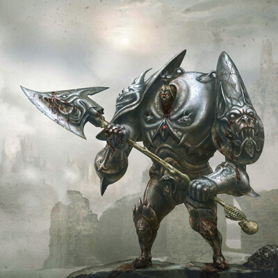 knight - vampire - guardian Bloodstone castle of red ridge